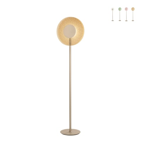Lámpara de pie LED H170cm de metal y vidrio Jokey PT Promoción