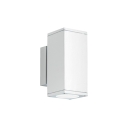 Aplique de pared para exterior de aluminio luz doble H19cm Nevada Catálogo