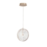 Lámpara colgante LED Ø30cm con vidrio decorativo Jokey S Coste