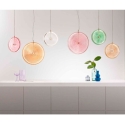 Lámpara colgante LED Ø30cm con vidrio decorativo Jokey S Elección