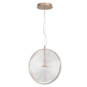 Lámpara colgante LED Ø45cm de vidrio y metal Jokey L Características