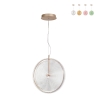 Lámpara colgante LED Ø45cm de vidrio y metal Jokey L Oferta