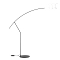 Lámpara de pie con LED regulable H202cm en metal Folaga Promoción