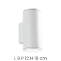Aplique exterior de aluminio doble luz H19cm Nevada Compra