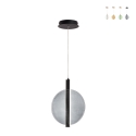 Lámpara colgante de vidrio y metal Ø30cm Juis S Promoción