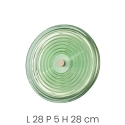 Aplique de pared LED en vidrio Ø28cm Jokey AP Coste