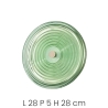 Aplique de pared LED en vidrio Ø28cm Jokey AP Coste