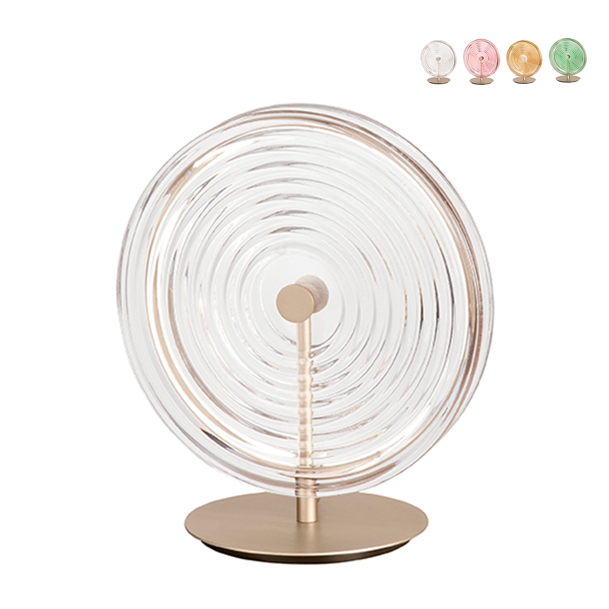 Lámpara de mesa de diseño con vidrio decorado Jokey LT Promoción Lámpara de mesa de diseño con vidrio decorado Jokey LT Promoción