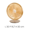 Lámpara de mesa de diseño con vidrio decorado Jokey LT Stock