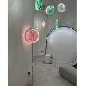 Lámpara de pie LED H170cm en metal y vidrio Jokey PT Descueto