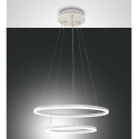Lámpara colgante LED diseño moderno con doble anillo Skyround-2S Oferta