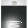 Lámpara colgante LED diseño moderno con doble anillo Skyround-2S Oferta
