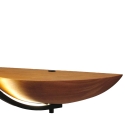 Lámpara LED aplique de madera con regulador para dormitorio Roseg Catálogo