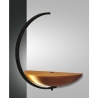 Aplique LED de madera con dimmer para dormitorio Roseg Descueto