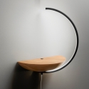 Aplique LED de madera con dimmer para dormitorio Roseg Venta