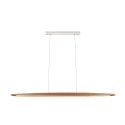 Lámpara colgante moderna de madera con LED para cocina salón Ribot-S Venta