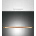 Lámpara colgante moderna de madera con LED para cocina salón Ribot-S Oferta