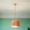Lámpara de techo de madera diseño moderno Pevero-S Venta