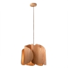 Lámpara de techo de madera diseño moderno Pevero-S Oferta