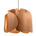 Lámpara de techo de madera diseño moderno Pevero-S Rebajas