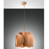 Lámpara de techo de madera diseño moderno Pevero-S Descueto