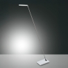 Lámpara de pie LED de diseño en metal con base blanca Niki Promoción