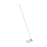Lámpara de pie LED de diseño en metal con base blanca Niki Venta