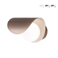 Aplique lámpara de pared LED moderna en metal vidrio soplado Adria-P Promoción