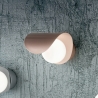 Aplique lámpara de pared LED moderna en metal vidrio soplado Adria-P Venta