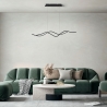 Lámpara colgante moderna LED con diseño ondulado Sinuo Venta