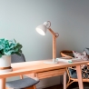 Lámpara de mesa de escritorio moderna de madera diseño nórdico Sveva-T Venta