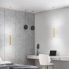 Lámpara de techo moderna LED de metal con difusor tubular Prado-D Venta