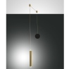 Lámpara de techo moderna LED de metal con difusor tubular Prado-D Oferta