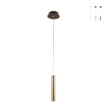 Lámpara LED colgante moderna con difusor tubular Prado-C Promoción