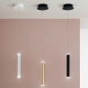 Lámpara LED colgante moderna con difusor tubular Prado-C Elección