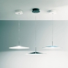 Lámpara colgante moderna con difusor LED circular Kasa Coste