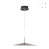 Lámpara colgante moderna con difusor LED circular Kasa Promoción