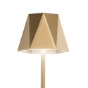 Lámpara moderna LED de mesa interior exterior portátil recargable Katy Oferta