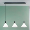 Lámpara de techo con 3 luces para cocina o salón estilo clásico Vincent-LS Promoción