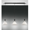 Lámpara de techo con 3 luces para cocina o salón estilo clásico Vincent-LS Oferta