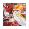 Cuadro abstracto 100x100 cm impresión sobre lienzo decoraciones en relieve Kanea Promoción