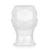 Vaso decorativo diseño rostro femenino en resina lacada Ruzid-L Rebajas