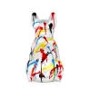 Estatua bulldog francés pop art de resina multicolor Forma XL Oferta