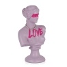 Busto decorativo neoclásico moderno de resina Snark-X Descueto