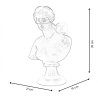 Busto decorativo neoclásico moderno de resina Snark-X Catálogo