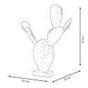 Escultura de cactus en resina estatua moderna verde metalizado Roka Catálogo