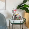 Escultura bulldog francés en resina multicolor estatua arte pop Forma-PA Venta