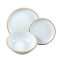 Juego de platos de gres de 12 piezas para 4 personas Bistrot Villa d'Este Home Tivoli Descueto
