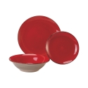 Juego de vajilla de gres pintado a mano 12 piezas para 4 personas Baita 2 Venta