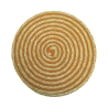 Juego de 6 manteles redondos de paja trenzada Ø38cm Spiral Color Rebajas